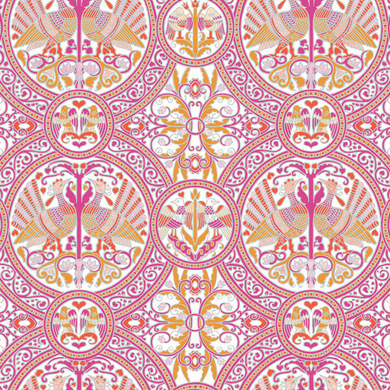 Florence Broadhurst - Arabian Birds - Fabric