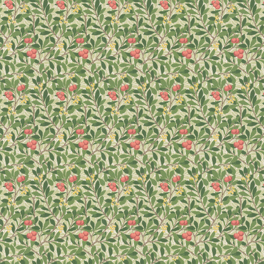 Arbutus by Morris Wallpaper - Rose