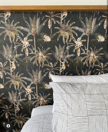 Ateles Spider Monkey Wallpaper - Black