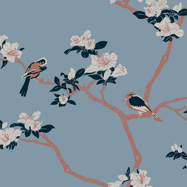 Sample – Azalea Florence Broadhurst Wallpaper - Sanctuary