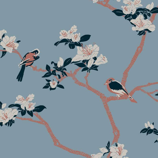 Azalea Florence Broadhurst Wallpaper - Sanctuary