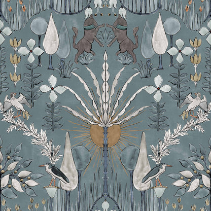 Oasis Villa Wallpaper - Sky