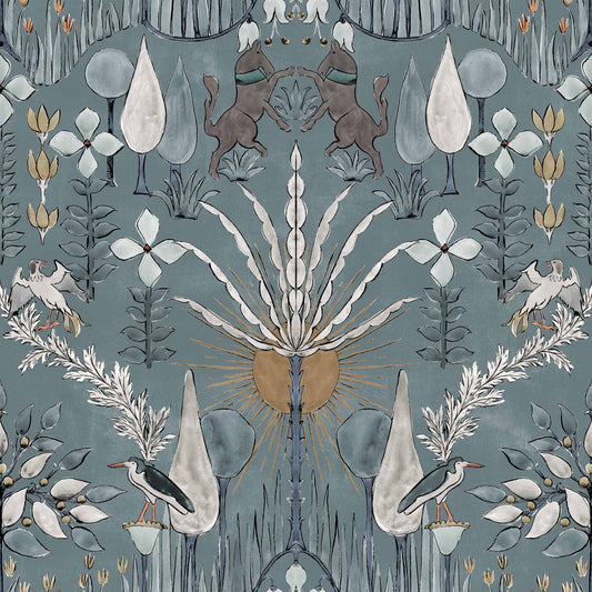 Oasis Villa Wallpaper - Sky