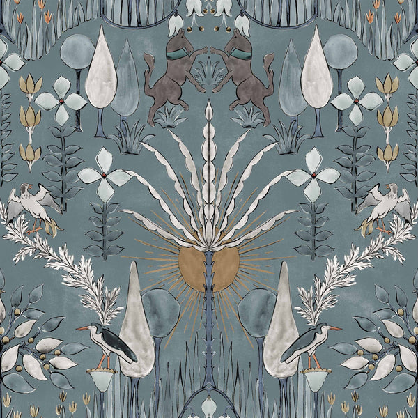 Sample - Oasis  Villa Wallpaper - Sky