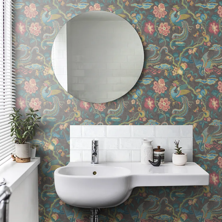 Chifu Chinoiserie Wallpaper - Vintage