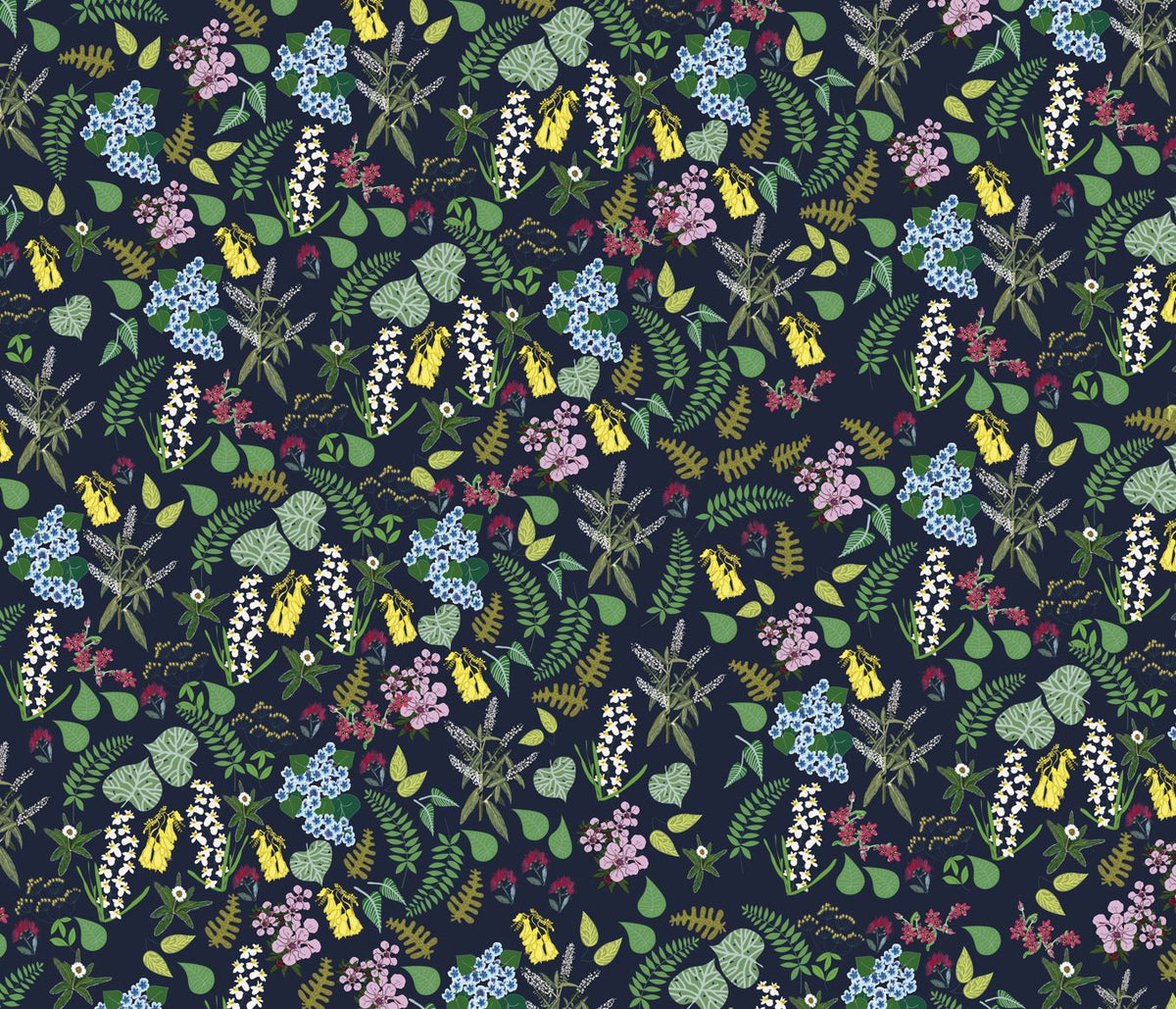 Sample – Abel Tasman - Dark Blue - Custom Sized Wallpaper Mural (per m2) (Copy)