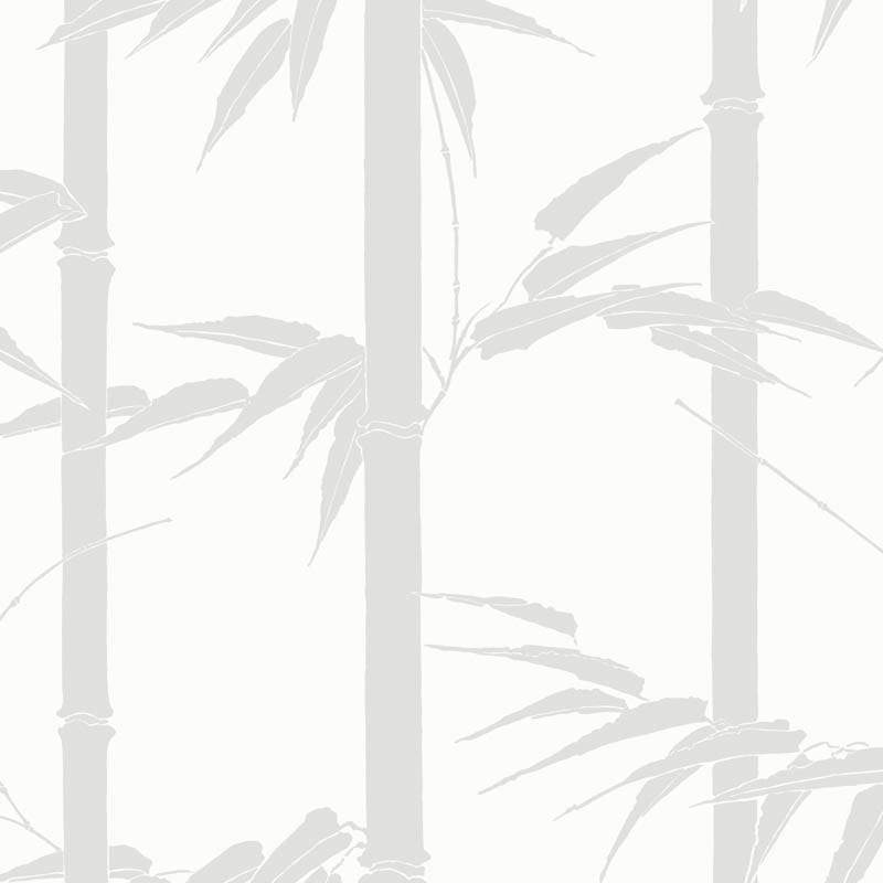 Sample – Bamboo Hawaii Florence Broadhurst Wallpaper - Brume