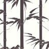 Bamboo Hawaii Florence Broadhurst Wallpaper - Coal