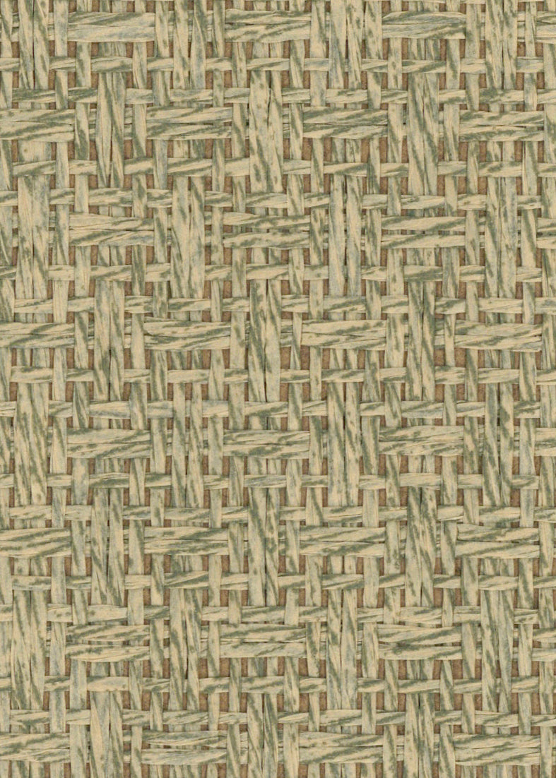 Basket Case - Grasscloth Wallpaper - Forest Lane