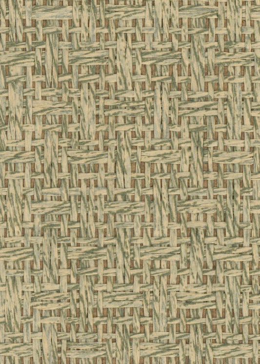 Basket Case - Grasscloth Wallpaper - Forest Lane