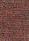 Basket Case - Grasscloth Wallpaper - Ruby