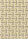Basket Weave Grass cloth Wallpaper - Beige & Gold