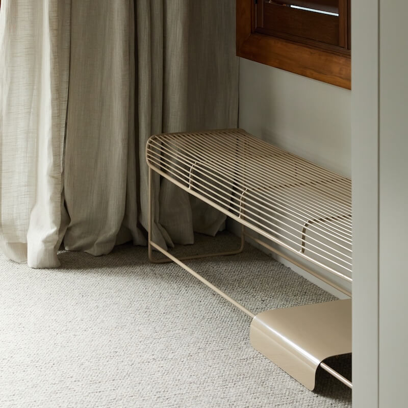 Benmore Stainless Steel Bench Seat - Outdoor