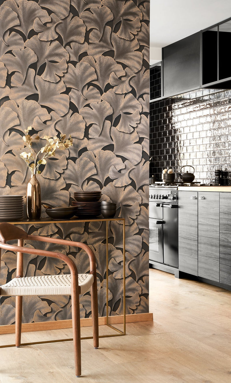 Biloba Ginkgo Wallpaper - 3 Colours