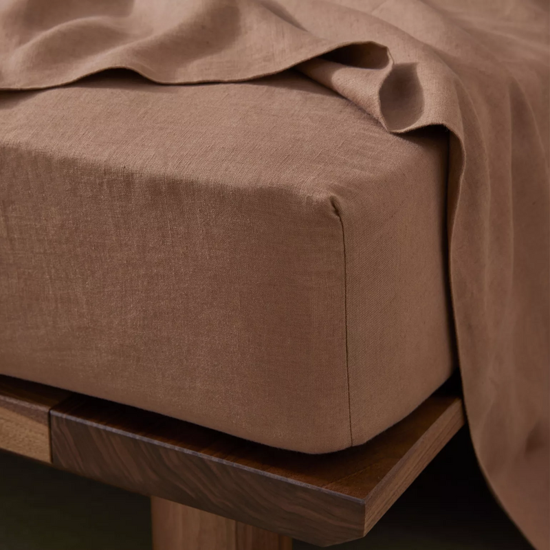 Ravello Linen Bed Sheet - 7 Colours