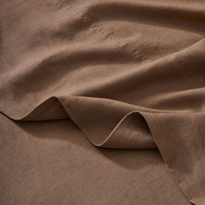 Ravello Linen Bed Sheet - Flat