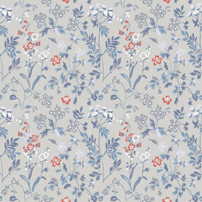 Juni Scandinavian Wallpaper - Blue - Discontinuing