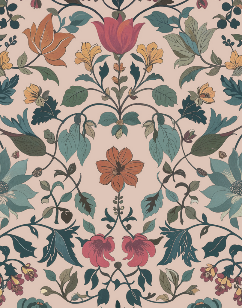 Bocage Wallpaper - Pink