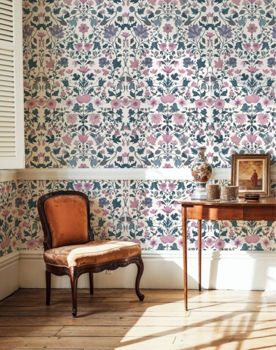 Bocage Wallpaper - Teal