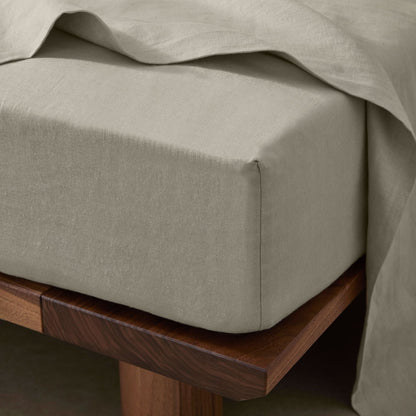 Ravello Linen Bed Sheet - Fitted