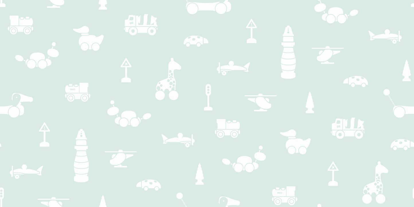 Brio Icons Wallpaper - LAST ROLL