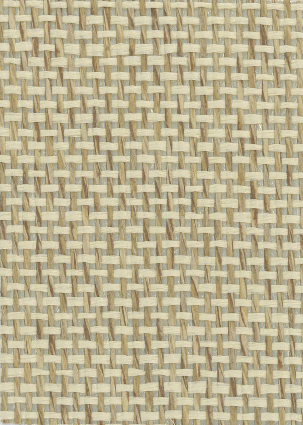 Sample - Burlap Fine Weave Grasscloth Wallpaper - Butter (On Light Gold)