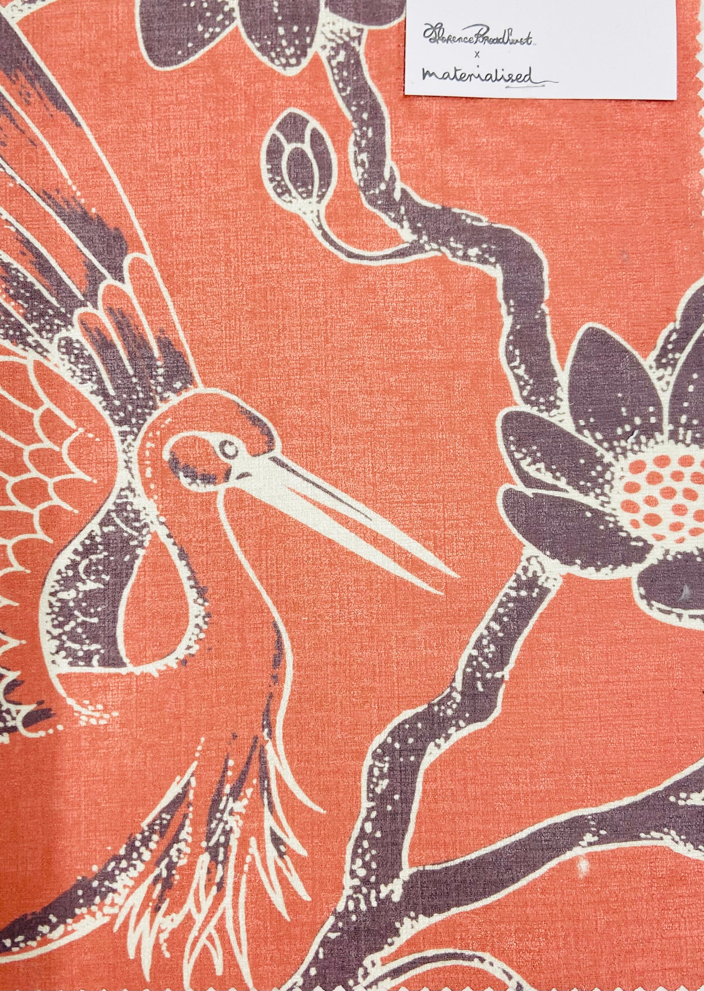 Egrets Florence Broadhurst Fabric - 12 Colours