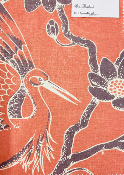 Egrets Florence Broadhurst Fabric - 12 Colours