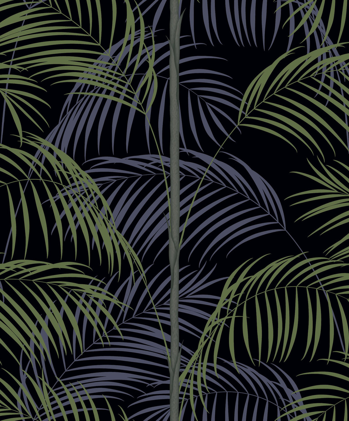 Le Tout Paris Wallpaper - Blue Green
