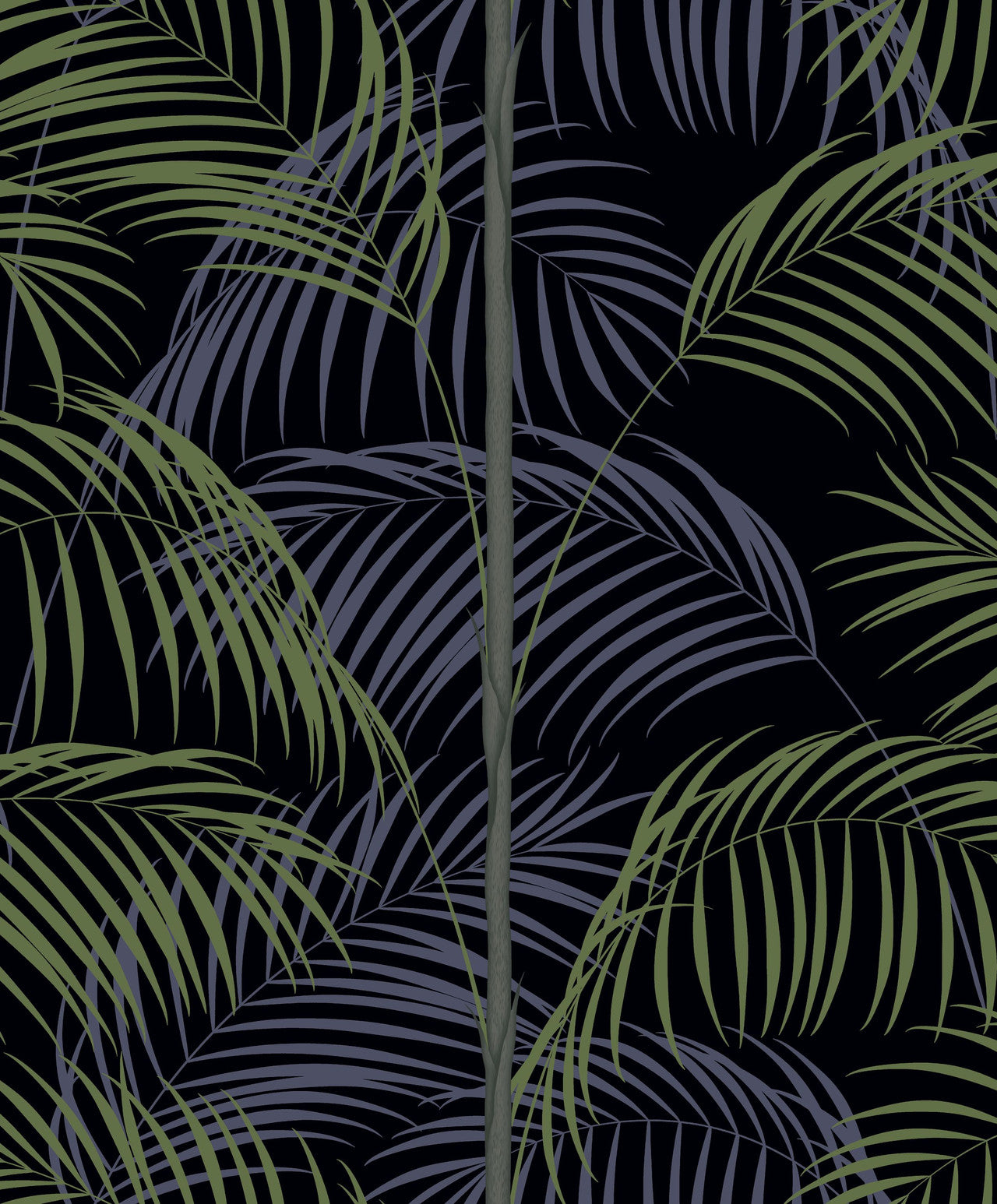 Le Tout Paris Wallpaper - Blue Green