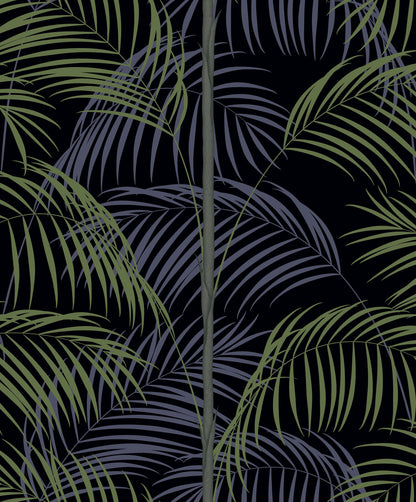 Le Tout Paris Wallpaper - Blue Green