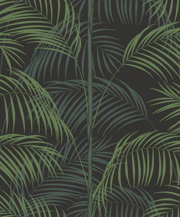 Sample - Le Tout Paris Wallpaper - Black Green