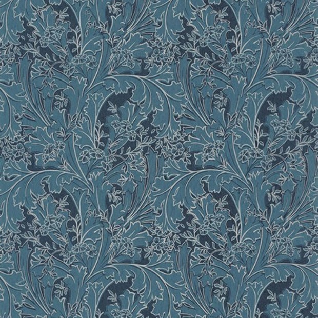 Sample - Elizabeth Wallpaper - Blue