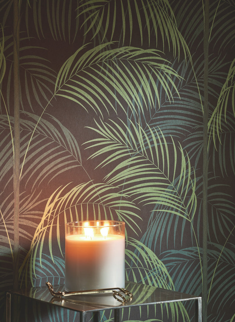 Le Tout Paris Wallpaper - Black Green