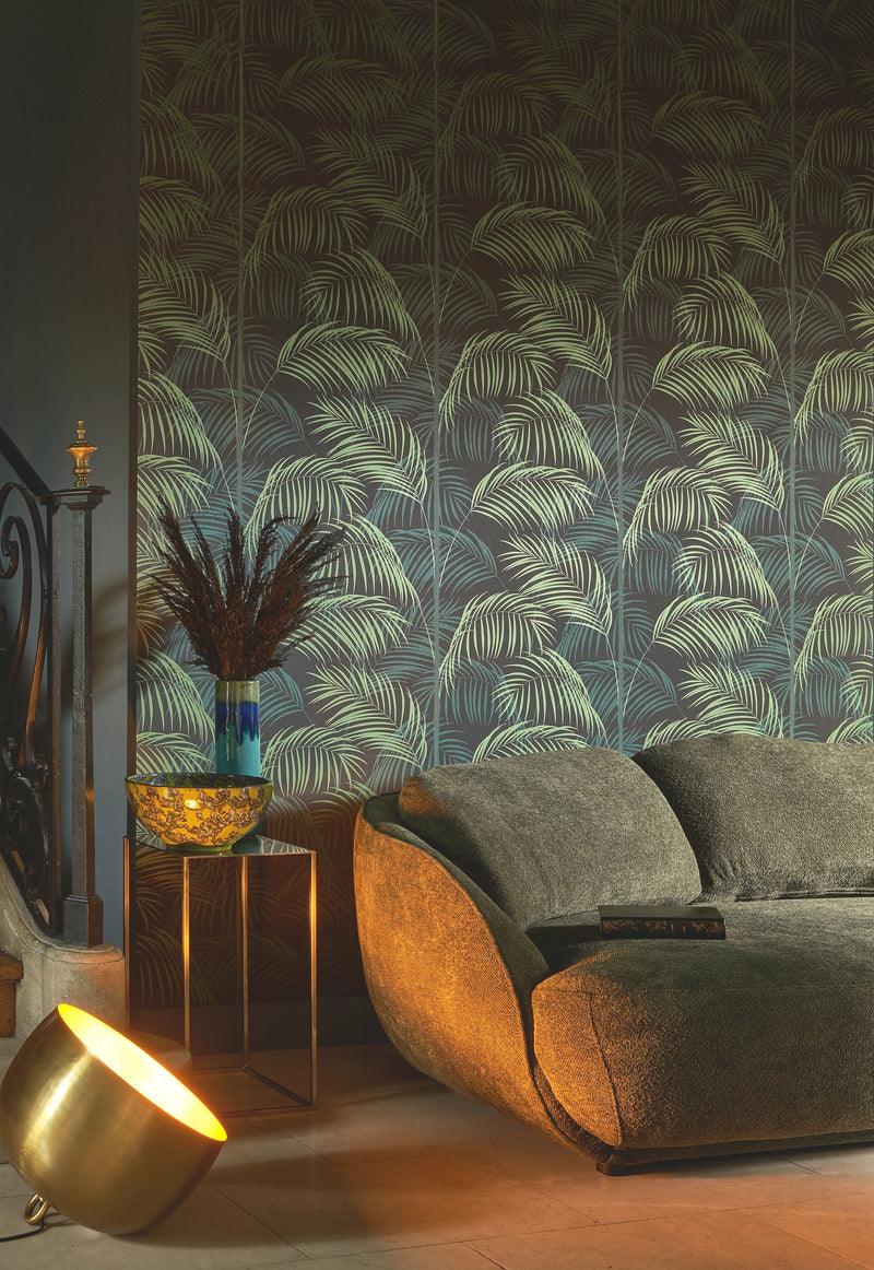 Le Tout Paris Wallpaper - Black Green