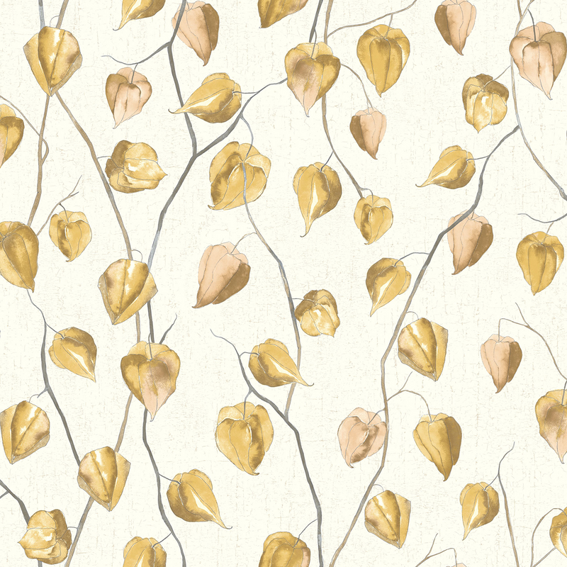 Lanternes Ginkgo Wallpaper - 5 colours