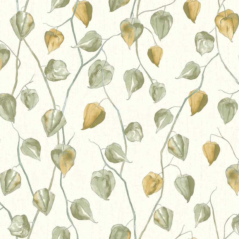 Lanternes Ginkgo Wallpaper - 5 colours
