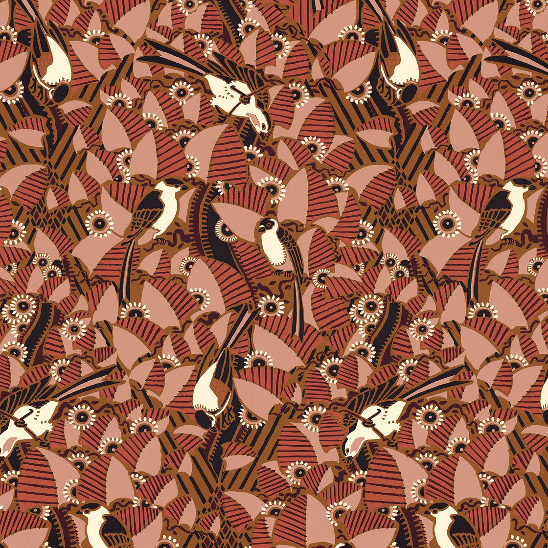 Majolliques Wallpaper - Rouge