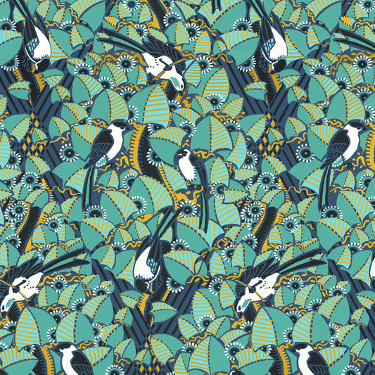 Majolliques Wallpaper - Brilliant Green