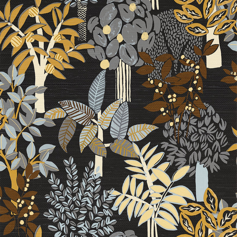 Sample - Peradeniya Garden Wallpaper - Purple
