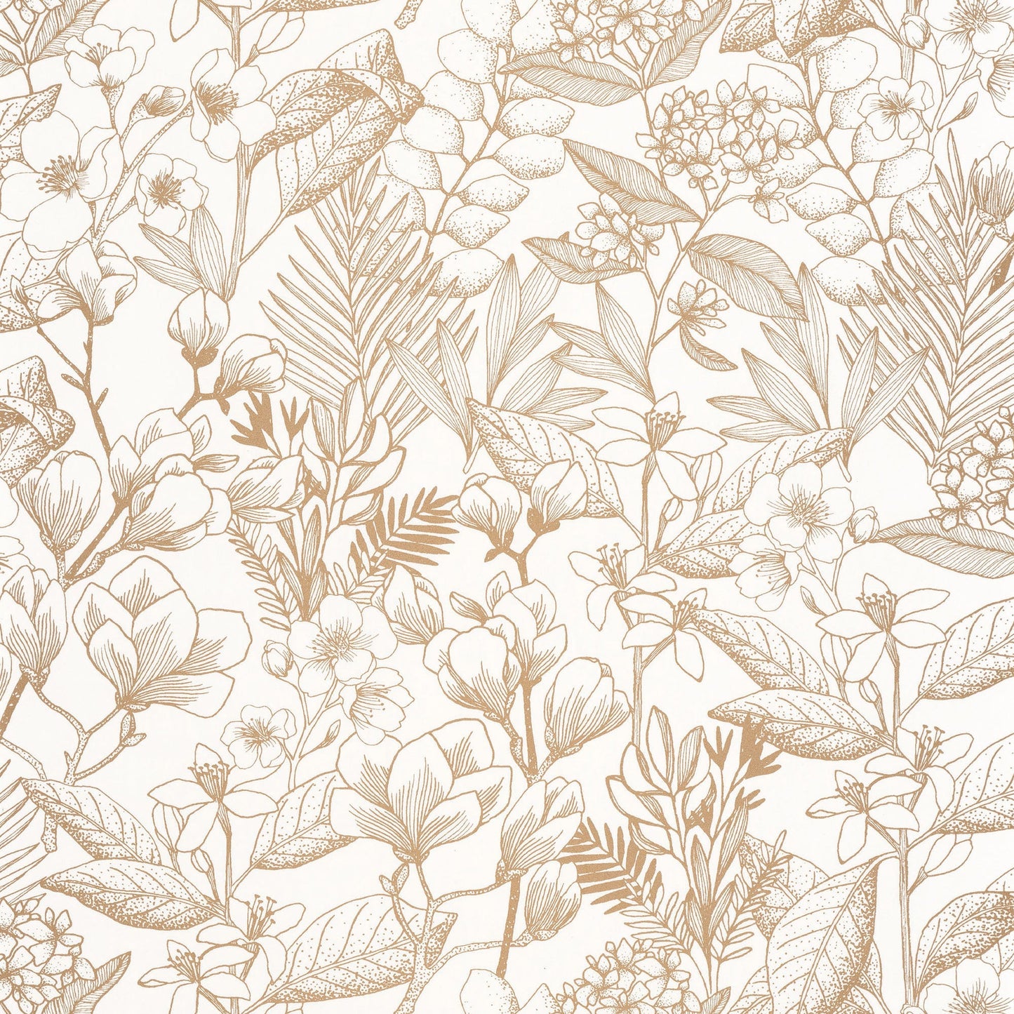 May Flower Power Wallpaper - Nude - Discontinuing