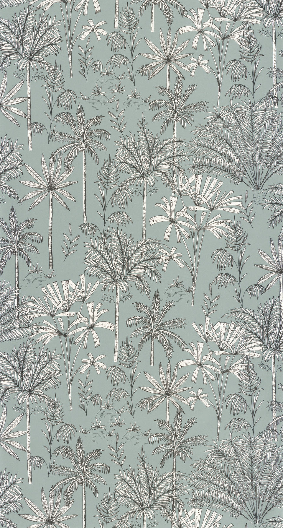 Jardin De Marrakech Wallpaper - Green - Discontinuing