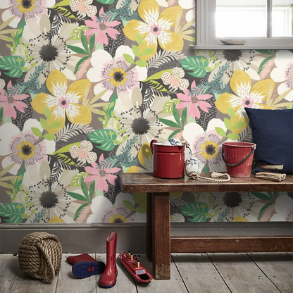 Floral Riot Wallpaper - Ohpopsi - Safari