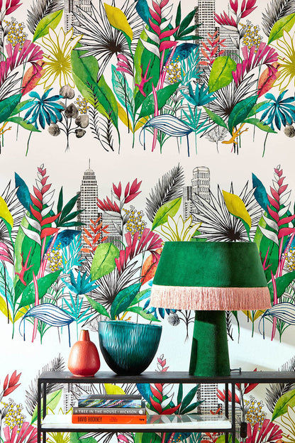 Urban Tropic Wallpaper - Tropical Bright