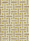 Basket Weave Grass cloth Wallpaper - Camel on Gold