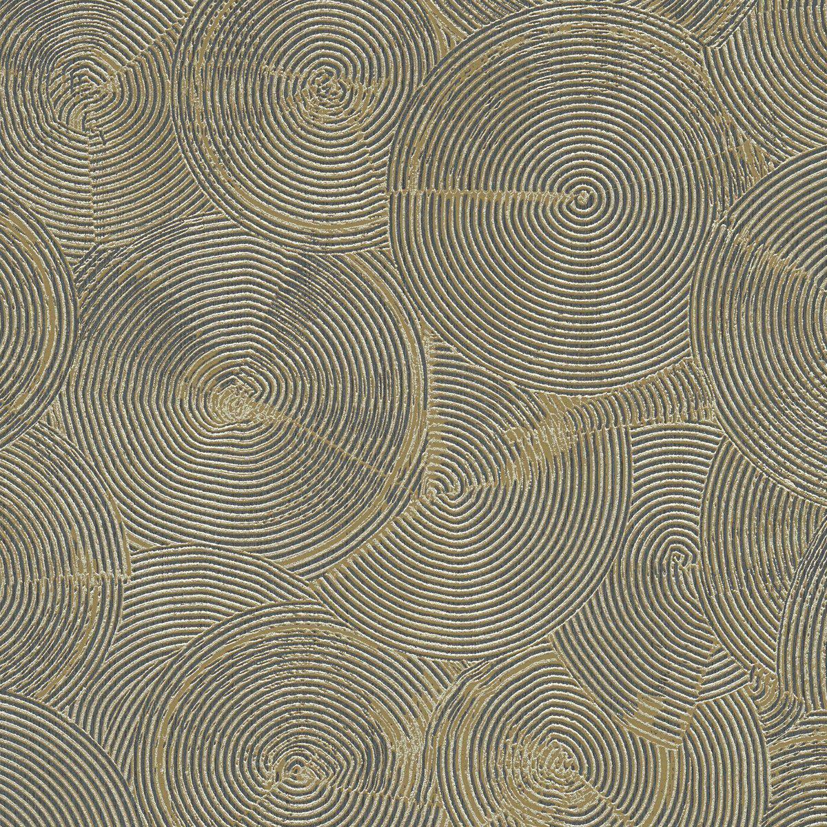 Sample - Capetown Clay Wallpaper - Beige + Metallic Gold