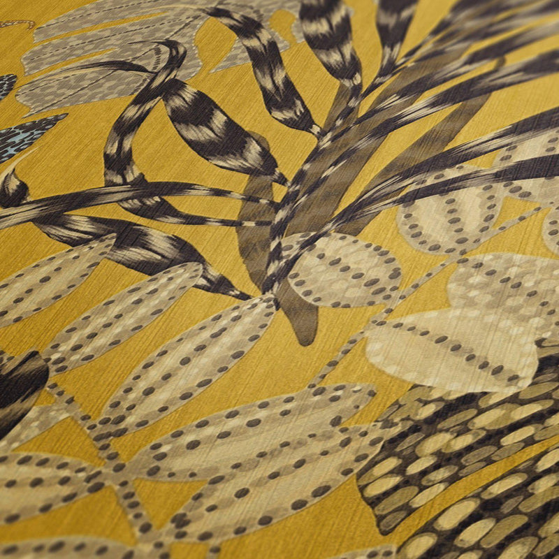 Capetown Jungle Wallpaper - Yellow