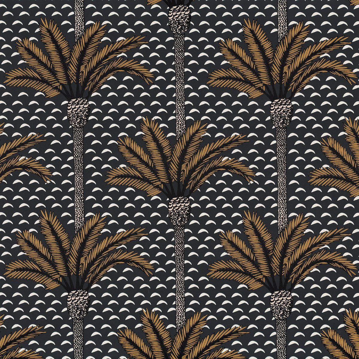Sample - Atlas Wallpaper  (Mirage Collection) - Black