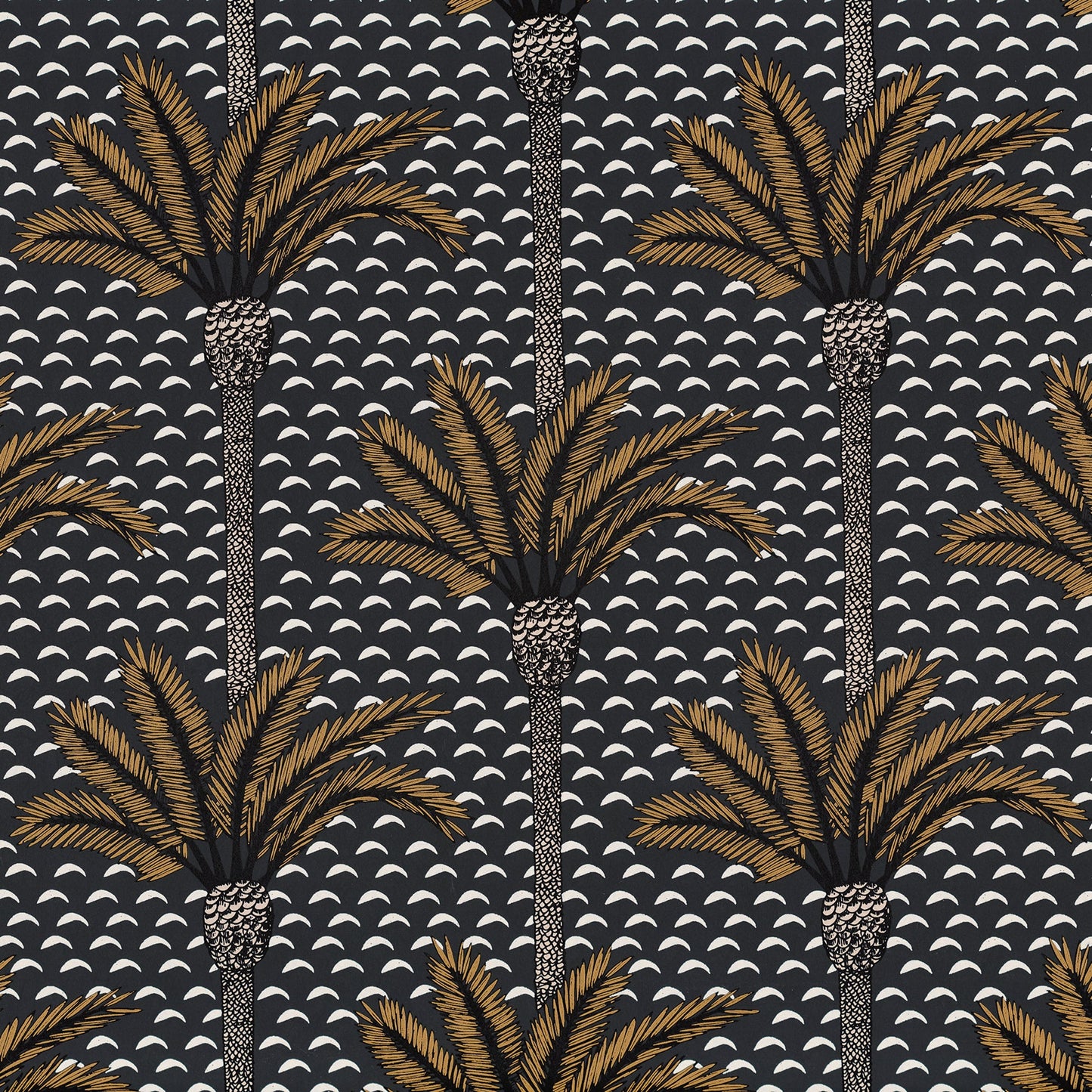 Sample - Atlas Wallpaper  (Mirage Collection) - Black