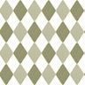 Danser Harlequin Wallpaper - Spring Green & Basil